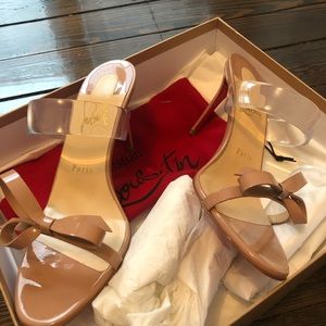 Christian Louboutin Just Nodo 85 Size 39.5 NEW